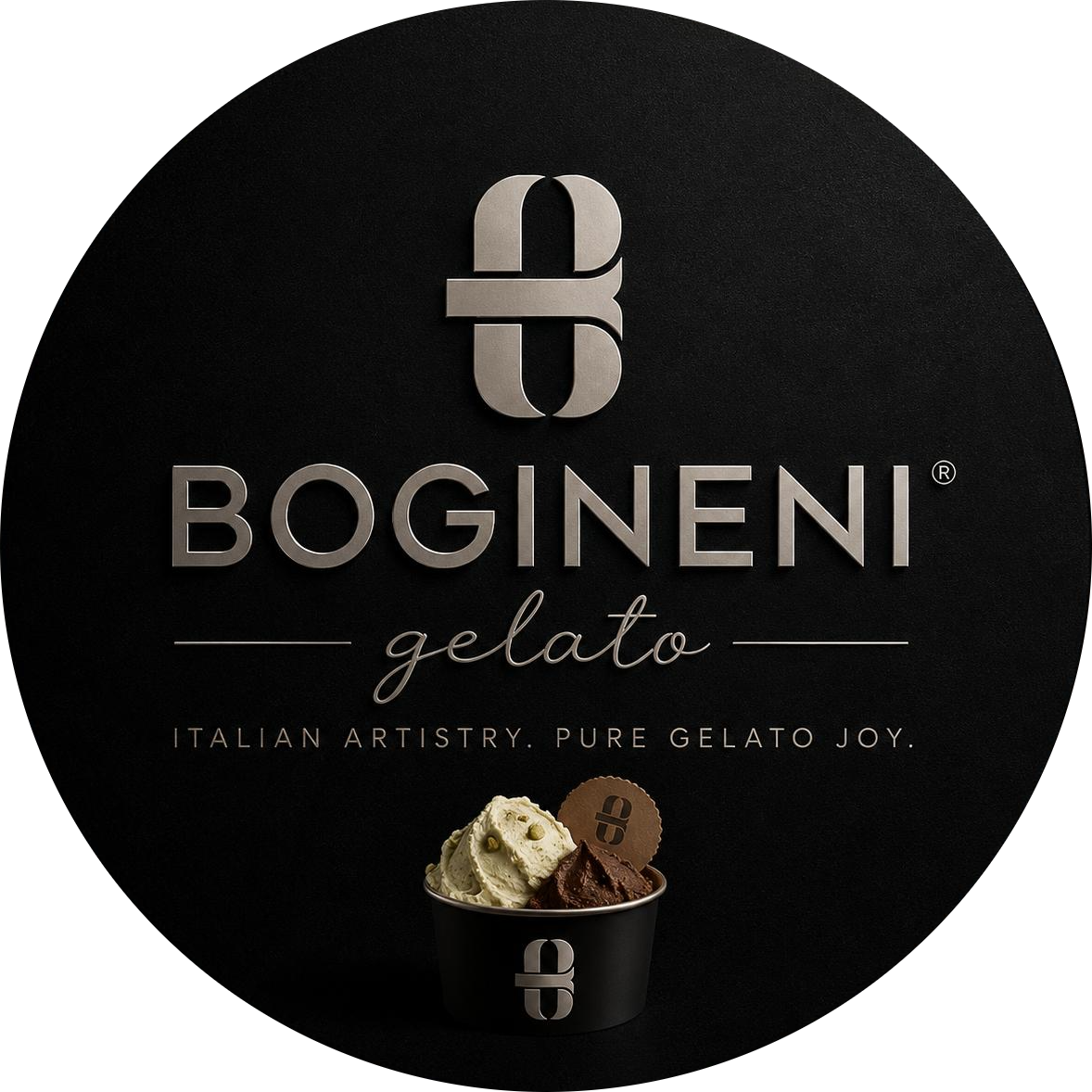 BOGINENI Gelato Logo