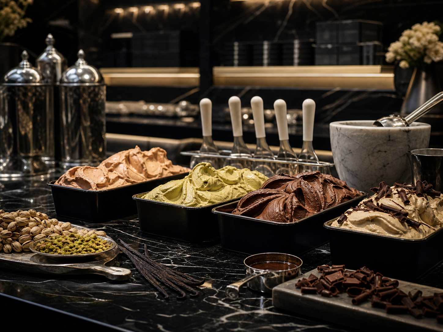 Luxury gelato atelier